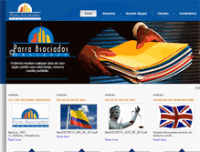 Tablet Screenshot of parraasociados.com